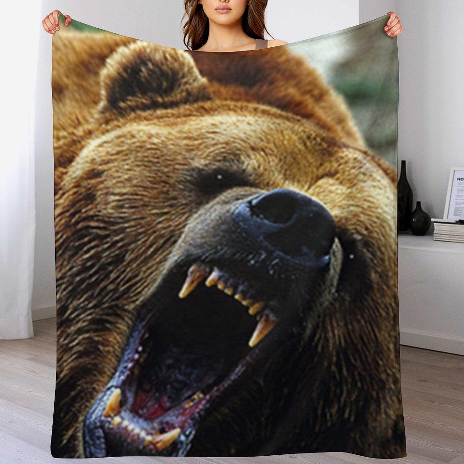 Медведь Гризли Теплый Уютный Плед для Дневного Сна в Офисе 102x76cm(40x30in)
Медведь Гризли Теплый Уютный Плед для Дневного Сна в Офисе 102x76cm(40x30in)
