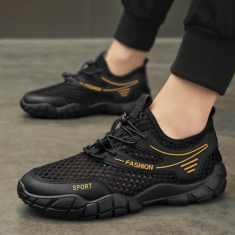 Men s Breathable Mesh Outdoor Sports Shoes with Elastic Buckle - Wear-Resistant, Hollow Design for Summer Comfort 39
Men s Breathable Mesh Outdoor Sports Shoes with Elastic Buckle - Wear-Resistant, Hollow Design for Summer Comfort 39