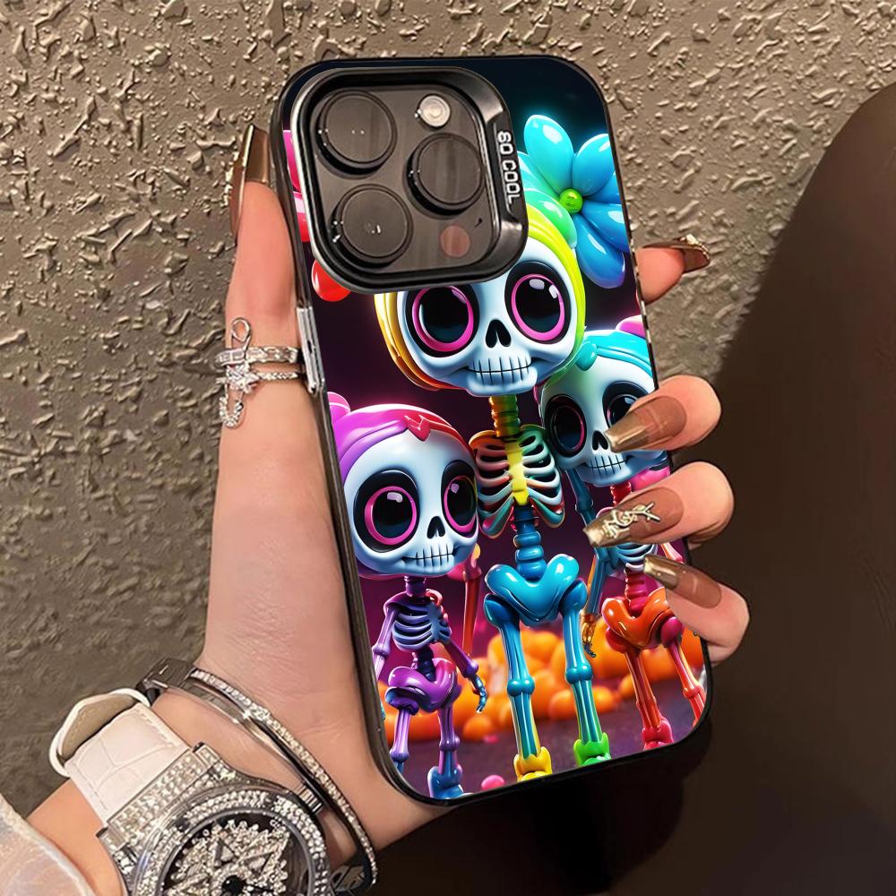 Day of the Dead Translucent Mobile Phone Case for iPhone 17 16 15 14 13 12 11 X XR XS Air Pro Max Plus Colorful Cover iPhone X
Day of the Dead Translucent Mobile Phone Case for iPhone 17 16 15 14 13 12 11 X XR XS Air Pro Max Plus Colorful Cover iPhone X