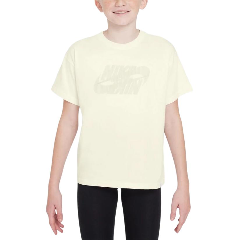 Nike Kids Logo Print Round Neck Loose Short Sleeve T-Shirt Kids Tops White FZ5541-133 M
Nike Kids Logo Print Round Neck Loose Short Sleeve T-Shirt Kids Tops White FZ5541-133 M