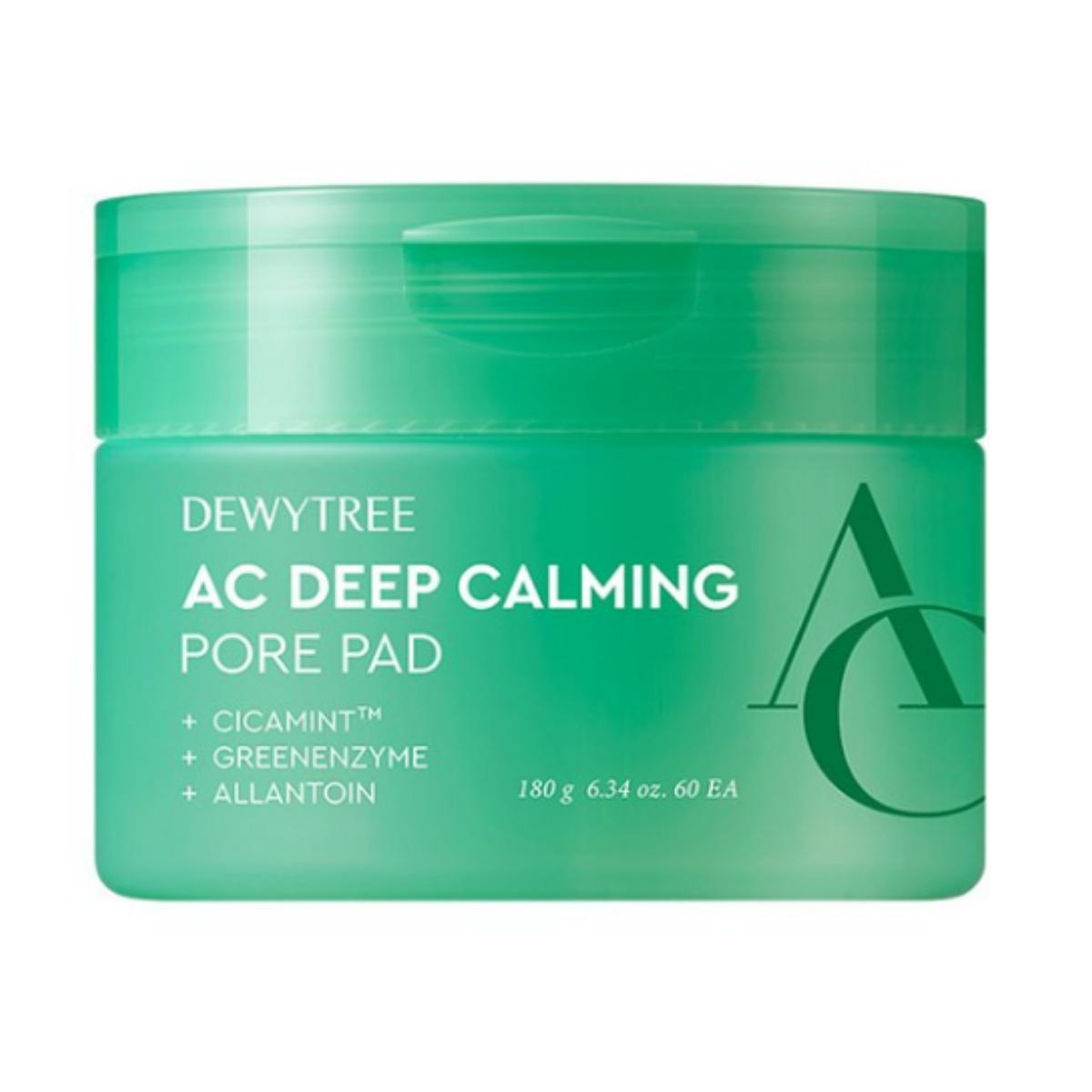 DEWYTREE AC Deep Calming Pore Pad — 180 г + 60 листов
DEWYTREE AC Deep Calming Pore Pad — 180 г + 60 листов