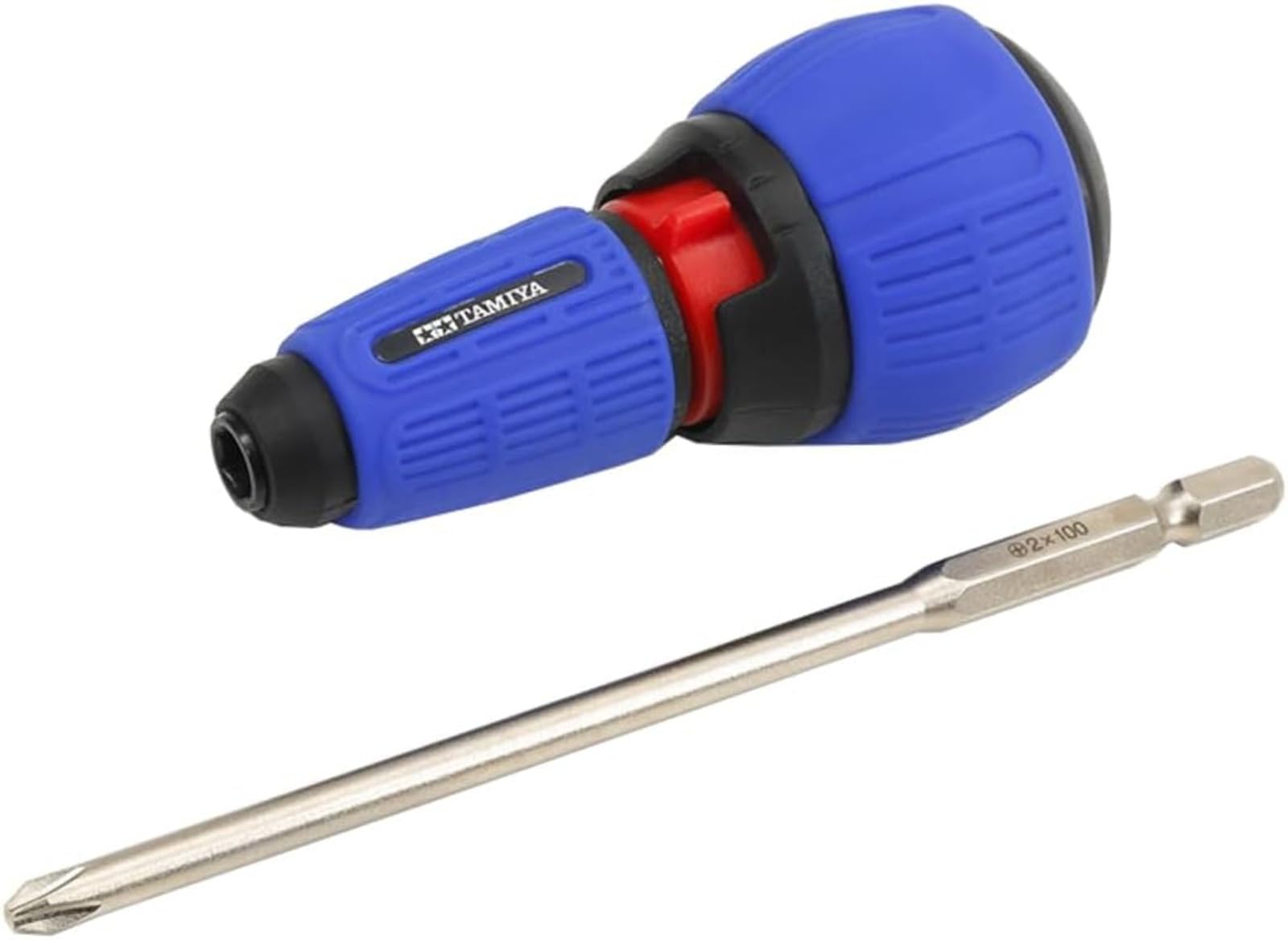 Tamiya Craft Tool Series No. 152 Ratchet Driver PRO with Phillips Bit (Large) for Plastic Models (Product Code: 74152)
Tamiya Craft Tool Series No. 152 Ratchet Driver PRO with Phillips Bit (Large) for Plastic Models (Product Code: 74152)