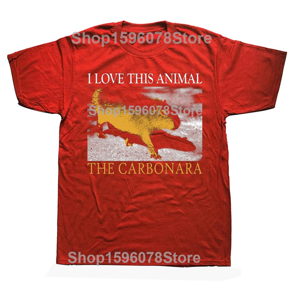 Funny I Love This Animal the Carbonara Graphic Tshirts Men Fashion Casual Tshirt 100 Cotton Loose Oversized T Shirt Summer S
Funny I Love This Animal the Carbonara Graphic Tshirts Men Fashion Casual Tshirt 100 Cotton Loose Oversized T Shirt Summer S