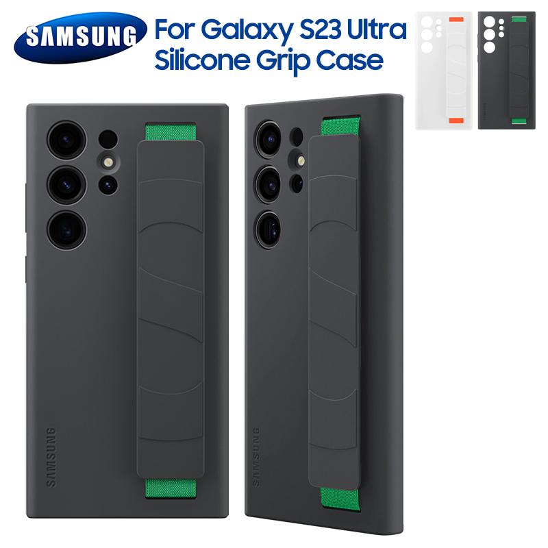 Оригинальный чехол для Samsung Galaxy S23 Ultra SM-S918B SM-S918B/DS с силиконовой ручкой, противоударный чехол со съемным ремешком чёрный
Оригинальный чехол для Samsung Galaxy S23 Ultra SM-S918B SM-S918B/DS с силиконовой ручкой, противоударный чехол со съемным ремешком чёрный
