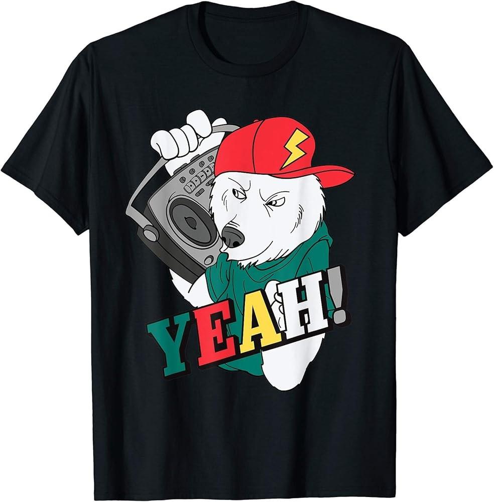 Cool Bear listening Music to the Radio TShirt Unisex T-Shirt M
Cool Bear listening Music to the Radio TShirt Unisex T-Shirt M