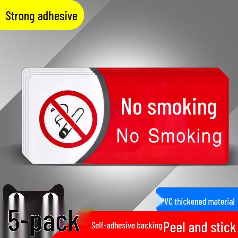 PVC No Smoking & No Open Flames Wall Sticker - Fire Safety Reminder Sign
PVC No Smoking & No Open Flames Wall Sticker - Fire Safety Reminder Sign