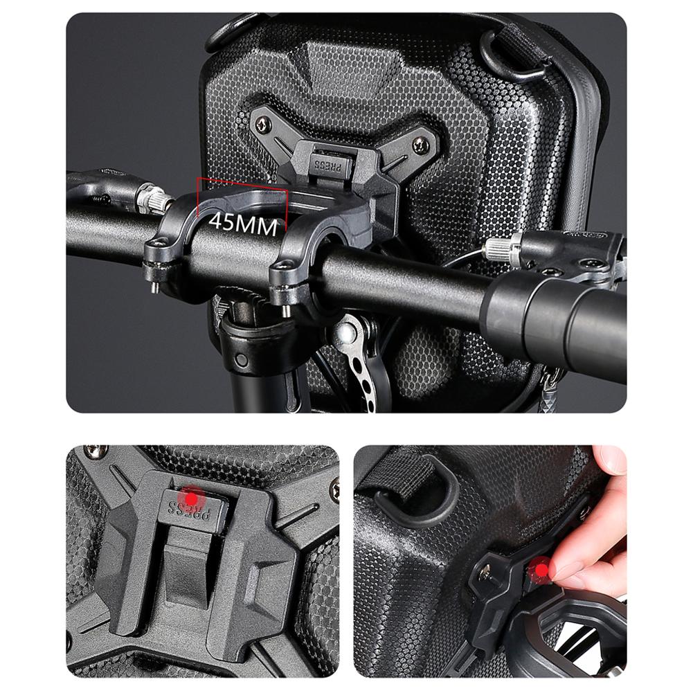 WILD MAN Bike Hard Shell Phone Case Multifunctional EVA Hard Shell Bike Head Bag Reflective Pattern Front Trunk Pannier Pack China Mainland
WILD MAN Bike Hard Shell Phone Case Multifunctional EVA Hard Shell Bike Head Bag Reflective Pattern Front Trunk Pannier Pack China Mainland
