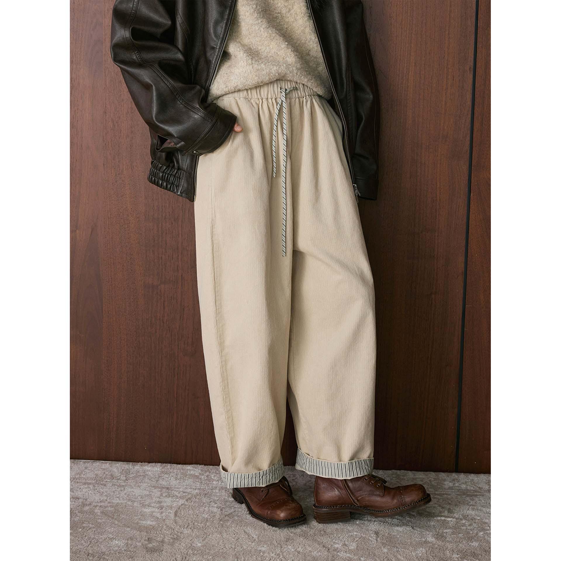 Xu Man Women s Korean Style Retro Corduroy Wide-Leg Drawstring Pants Medium бежевый
Xu Man Women s Korean Style Retro Corduroy Wide-Leg Drawstring Pants Medium бежевый