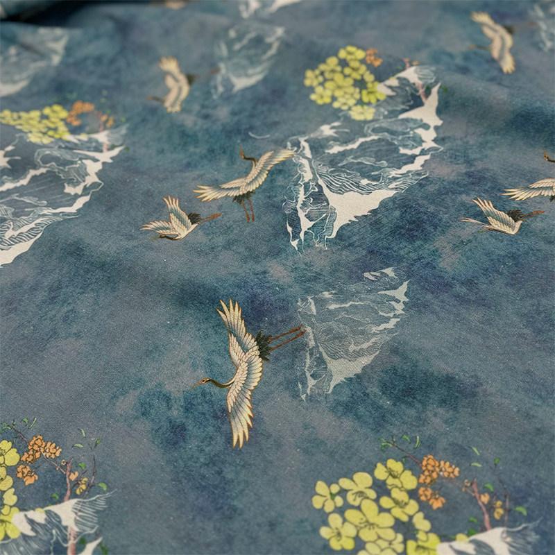 100x150cm Retro Encrypted Cotton Linen Fabric Chinese Ink Style Pastoral Fabric For DIY Sewing Hanfu Dress Pajamas Table Cloth 100x150cm
100x150cm Retro Encrypted Cotton Linen Fabric Chinese Ink Style Pastoral Fabric For DIY Sewing Hanfu Dress Pajamas Table Cloth 100x150cm
