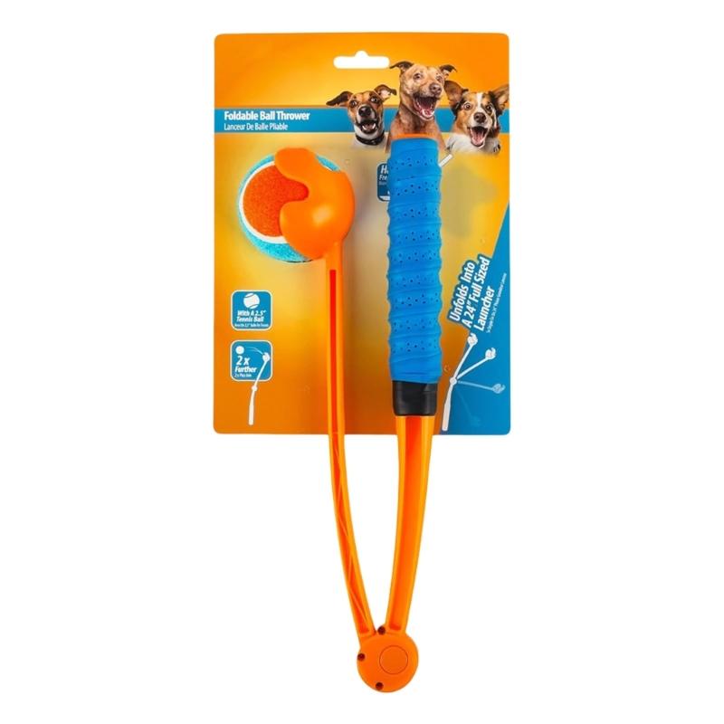 Foldable Dog Ball Starter For Outdoor Training With 6cm Tennis Beads Ergonomic Handle For Remote Throws Easy To Unsullied And Store 1
Foldable Dog Ball Starter For Outdoor Training With 6cm Tennis Beads Ergonomic Handle For Remote Throws Easy To Unsullied And Store 1
