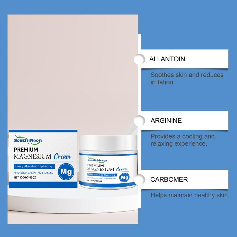Magnesium Cream Soothing Muscle Relief Deep Hydration Fast Absorption Winter Recovery Care one size
Magnesium Cream Soothing Muscle Relief Deep Hydration Fast Absorption Winter Recovery Care one size
