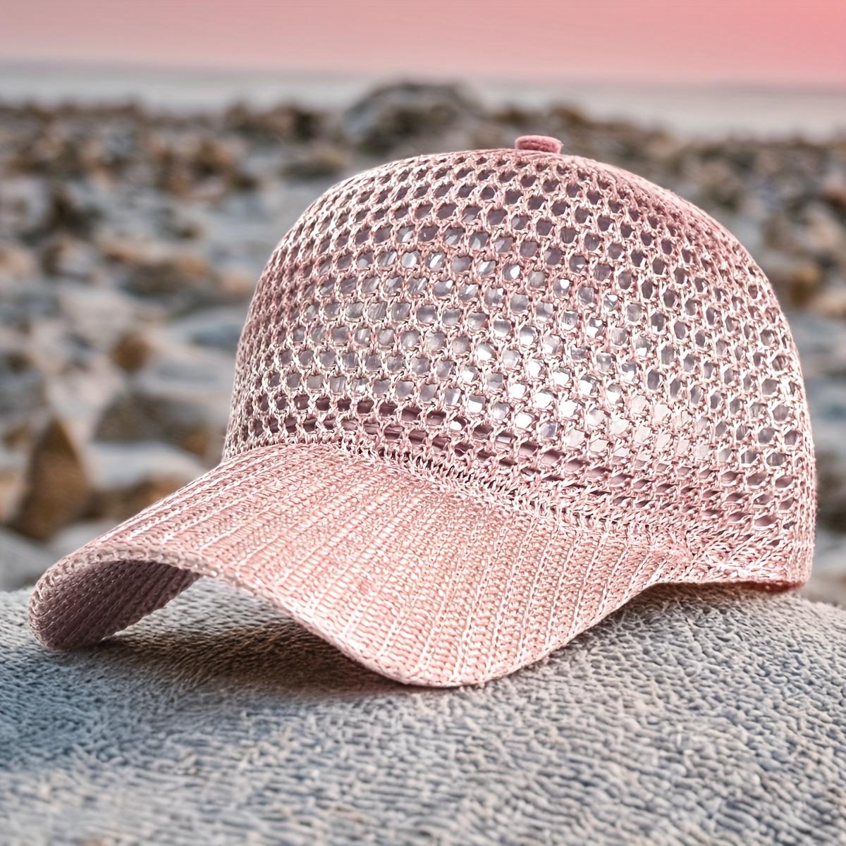 Breathable Mesh Baseball Cap - Adjustable Stretch Fit Duckbill Sun Hat with Ventilation Holes, Solid Color Outdoor Casual Hat for All Seasons
Breathable Mesh Baseball Cap - Adjustable Stretch Fit Duckbill Sun Hat with Ventilation Holes, Solid Color Outdoor Casual Hat for All Seasons