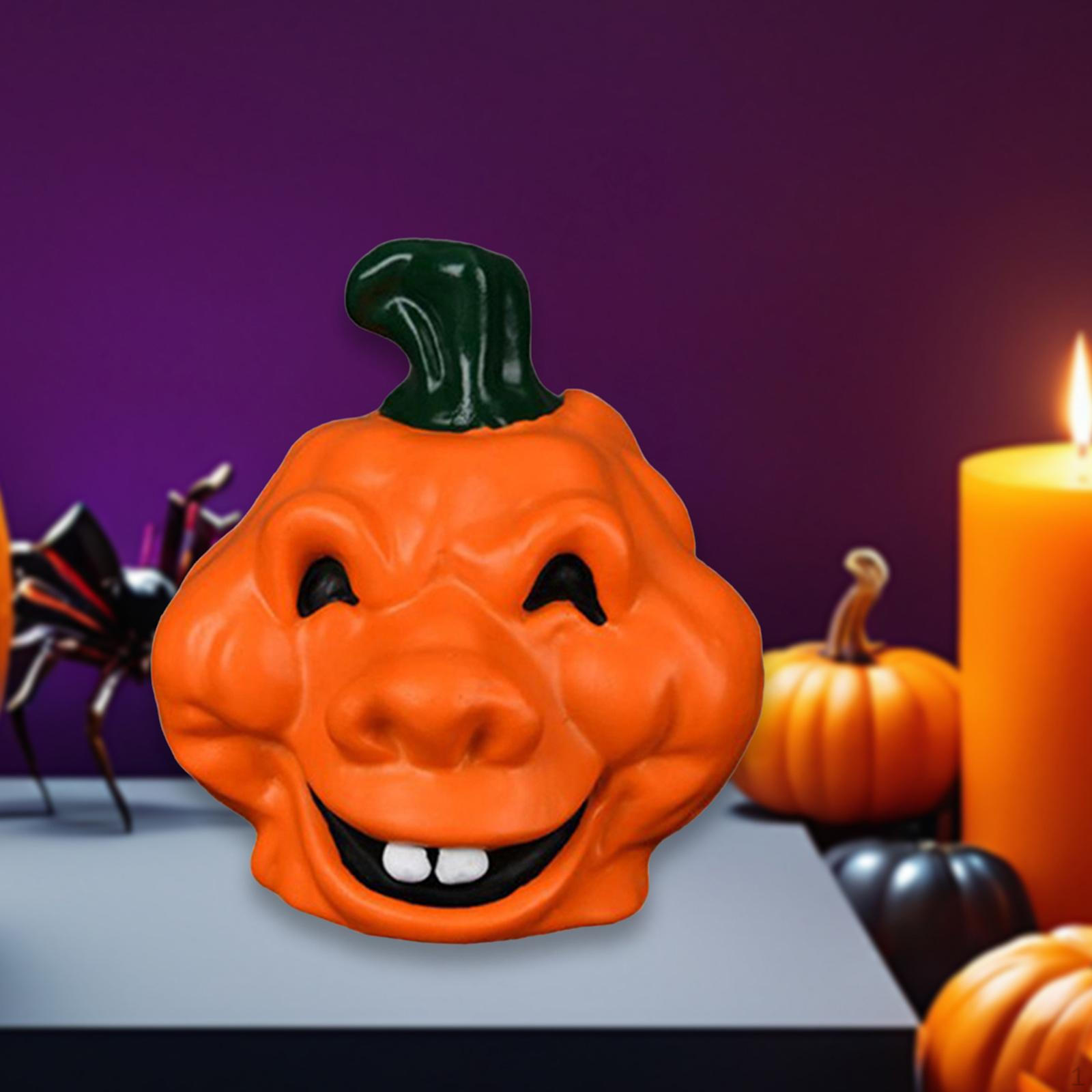 Halloween Pumpkin Figurine Desktop Ornament Collectible Statue Sculpture for Living Room Style C
Halloween Pumpkin Figurine Desktop Ornament Collectible Statue Sculpture for Living Room Style C