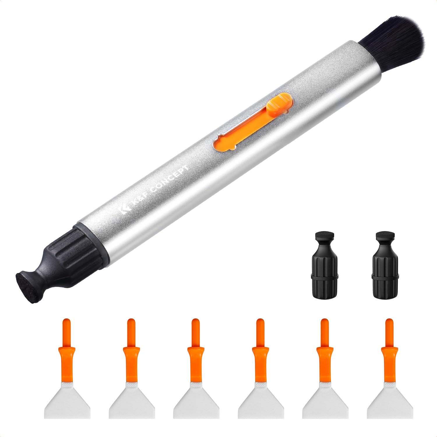Concept Set for Lens Pen Sensor Camera Carbon Tip Full Size Sensor Maintenance Perfect for SLR Camera K&F 9-in-1 Filters, Cleaning, Replaceable,
Concept Set for Lens Pen Sensor Camera Carbon Tip Full Size Sensor Maintenance Perfect for SLR Camera K&F 9-in-1 Filters, Cleaning, Replaceable,