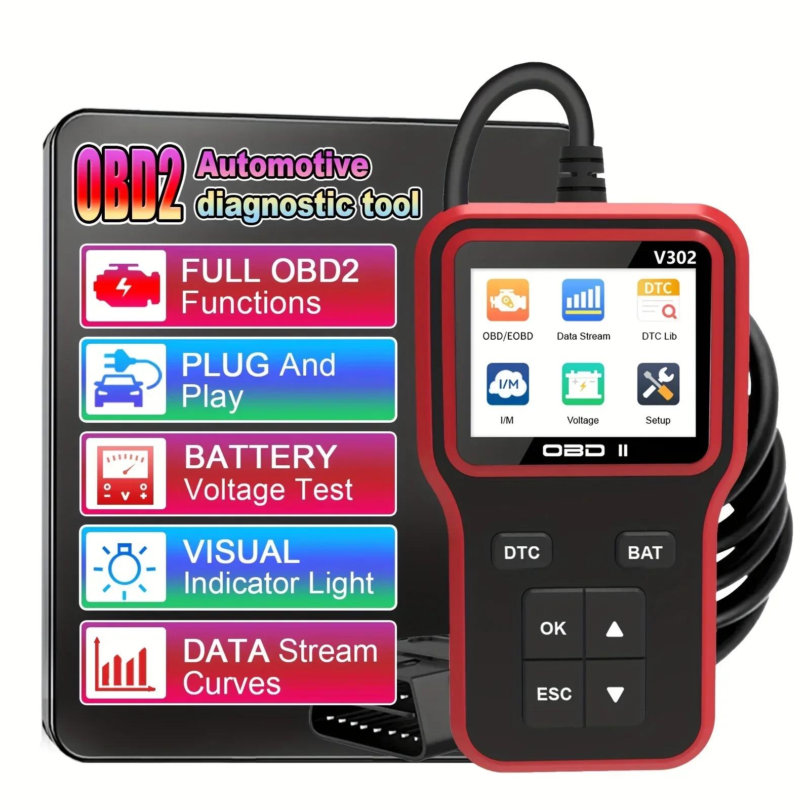 Сканер Obd2 - красный, USB-считыватель кодов неисправностей двигателя автомобиля и диагностический инструмент для всех транспортных средств с протоколом OBD II
Сканер Obd2 - красный, USB-считыватель кодов неисправностей двигателя автомобиля и диагностический инструмент для всех транспортных средств с протоколом OBD II