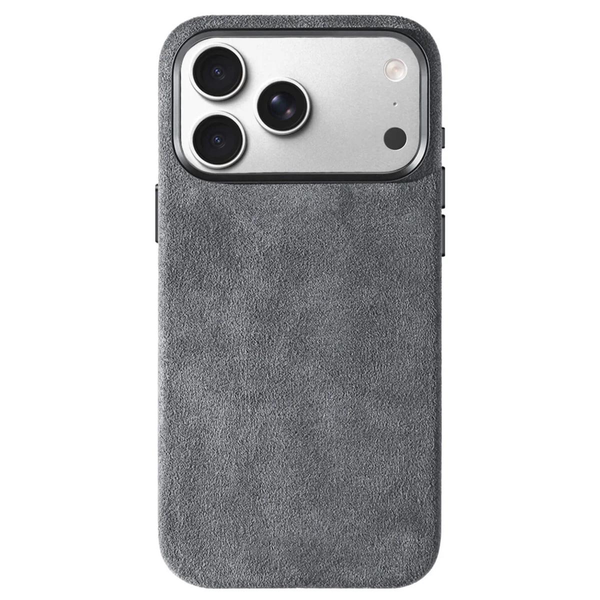 100% Alcantara Case for IPhone 17 Pro Max Luxury Cover with MagSafe Camera Shooting Button Magnetic Cases for IPhone17 Pro Max for iPhone17 Pro Max
100% Alcantara Case for IPhone 17 Pro Max Luxury Cover with MagSafe Camera Shooting Button Magnetic Cases for IPhone17 Pro Max for iPhone17 Pro Max