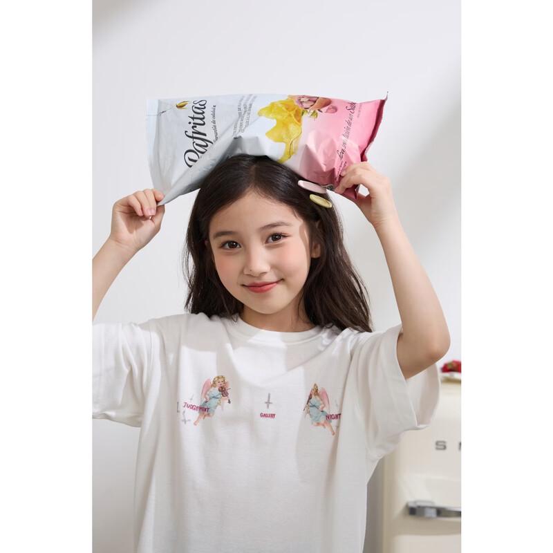 Kids Lyocell Cotton Angel Print T-Shirt 9537D 100
Kids Lyocell Cotton Angel Print T-Shirt 9537D 100