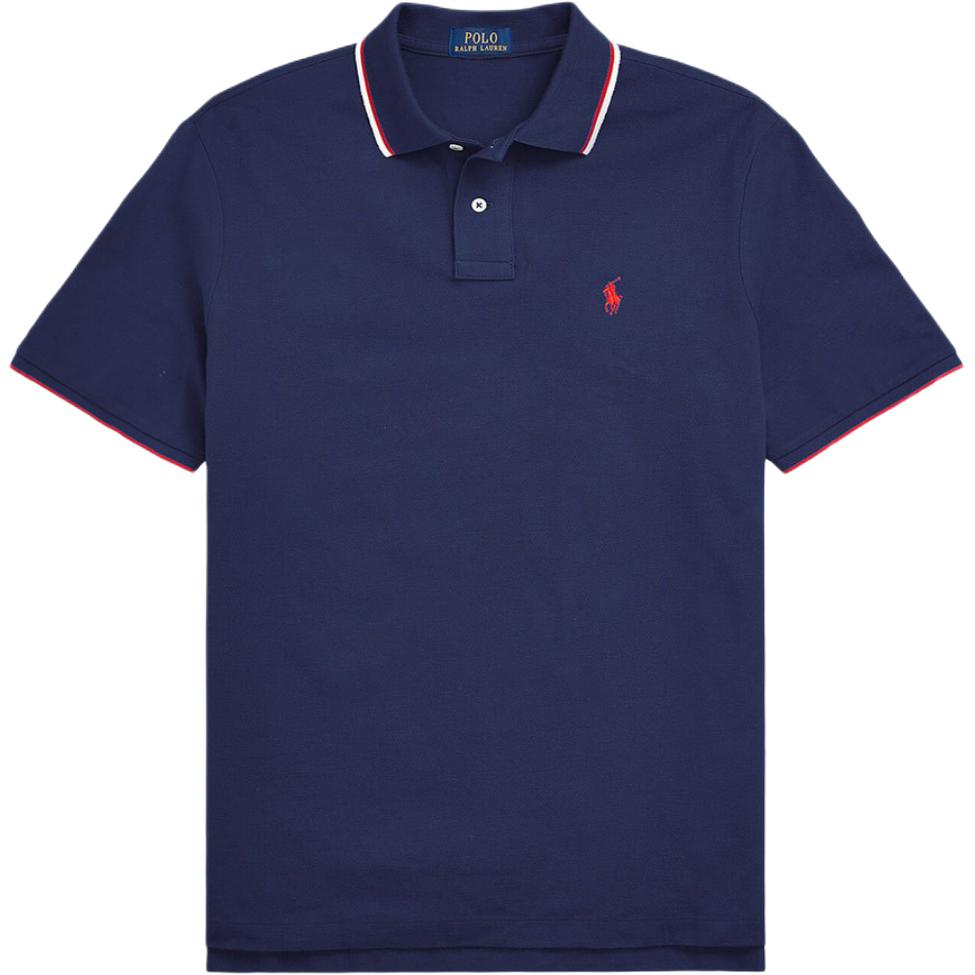 Polo Ralph Lauren SS25 Classic Fit Solid Striped Trim Short Sleeve Polo Shirt Men tops Navy-Blue 710903632-005 S
Polo Ralph Lauren SS25 Classic Fit Solid Striped Trim Short Sleeve Polo Shirt Men tops Navy-Blue 710903632-005 S