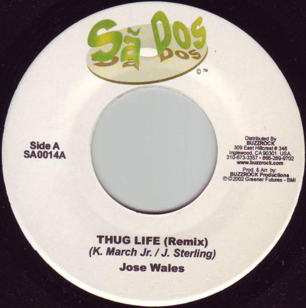 7inch Record JOSEY WALES - Thug Life SA0014 Sa Dos 2002 Jamaica Reggae, Ska & Dub Used
7inch Record JOSEY WALES - Thug Life SA0014 Sa Dos 2002 Jamaica Reggae, Ska & Dub Used