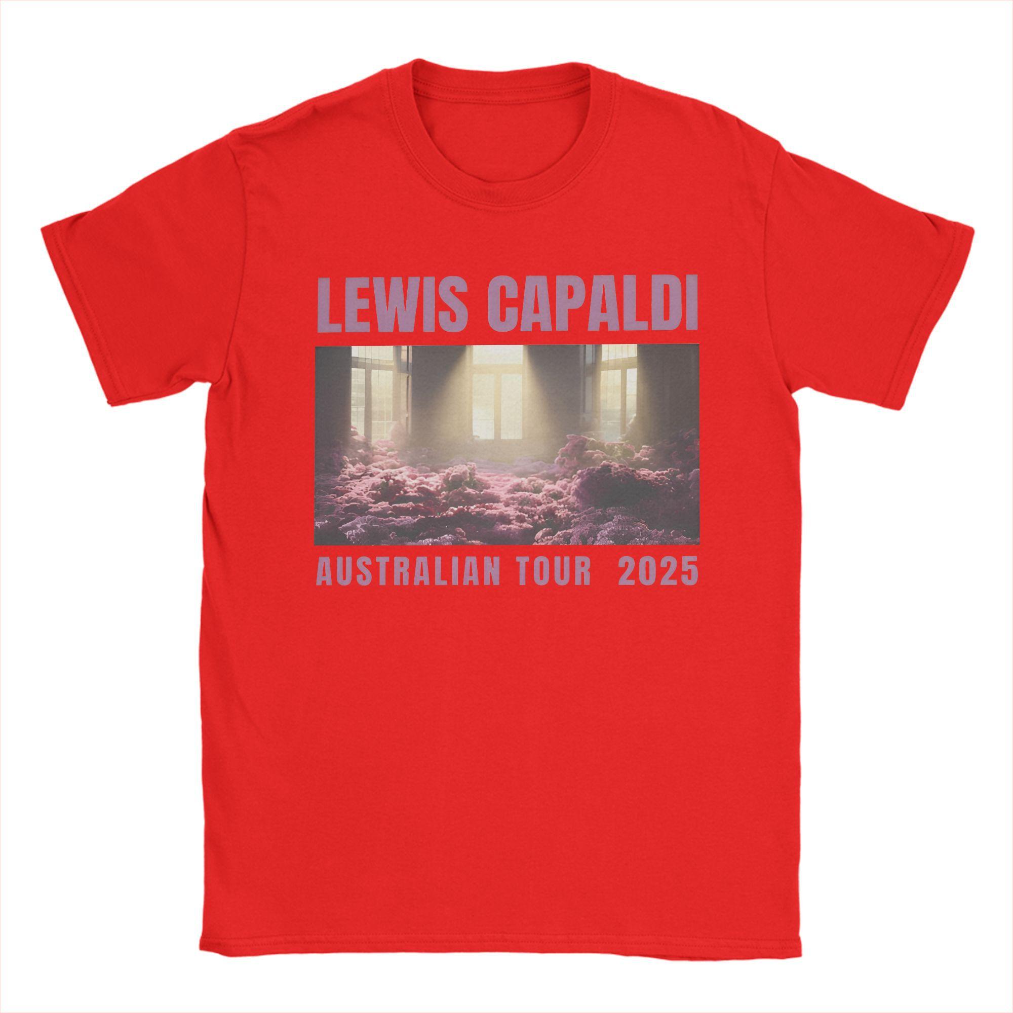 Singer Lewis C-Capaldi World Tour 2025 T Shirt Summer 100 Cotton T-Shirts For Men Tshirt Short Sleeve Street Style Clothes S
Singer Lewis C-Capaldi World Tour 2025 T Shirt Summer 100 Cotton T-Shirts For Men Tshirt Short Sleeve Street Style Clothes S