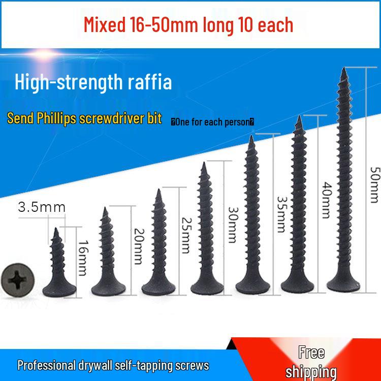 Сірі фосфатовані саморізи M3.5 з потайною головкою для гіпсокартону та дерева
Сірі фосфатовані саморізи M3.5 з потайною головкою для гіпсокартону та дерева
