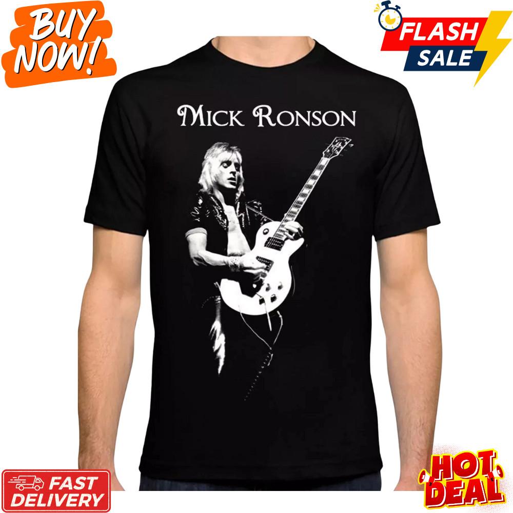 Sale Mick Ronson Inspired Tribute Fan-Made Vintage Style Unisex T-Shirt S-5XL Unisex T-Shirt XXXXL
Sale Mick Ronson Inspired Tribute Fan-Made Vintage Style Unisex T-Shirt S-5XL Unisex T-Shirt XXXXL