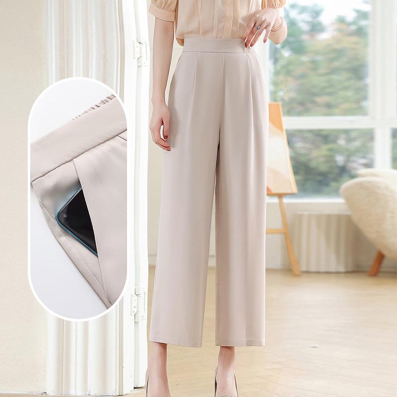 Mom s Chiffon High-Waisted Wide-Leg Pants for Women - Summer 2026 Style, Drapey Nine-Point Casual Straight-Leg Design XL for up to 110 jin брудно-білий
Mom s Chiffon High-Waisted Wide-Leg Pants for Women - Summer 2026 Style, Drapey Nine-Point Casual Straight-Leg Design XL for up to 110 jin брудно-білий