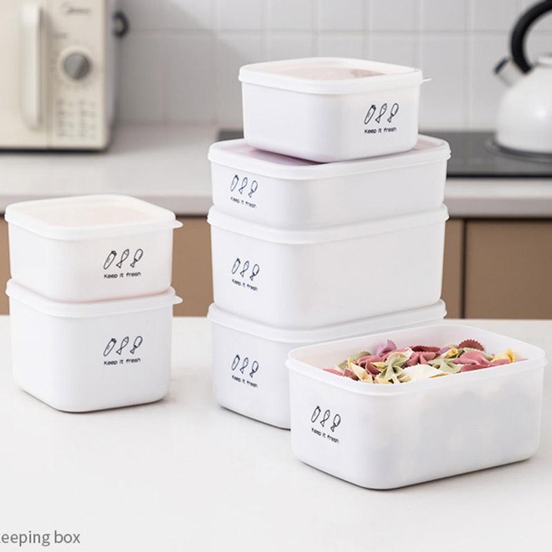 700ML PP+PE Refrigerator Organizer Bin Food Storage Container (BPA-Free,No FDA) Type A
700ML PP+PE Refrigerator Organizer Bin Food Storage Container (BPA-Free,No FDA) Type A