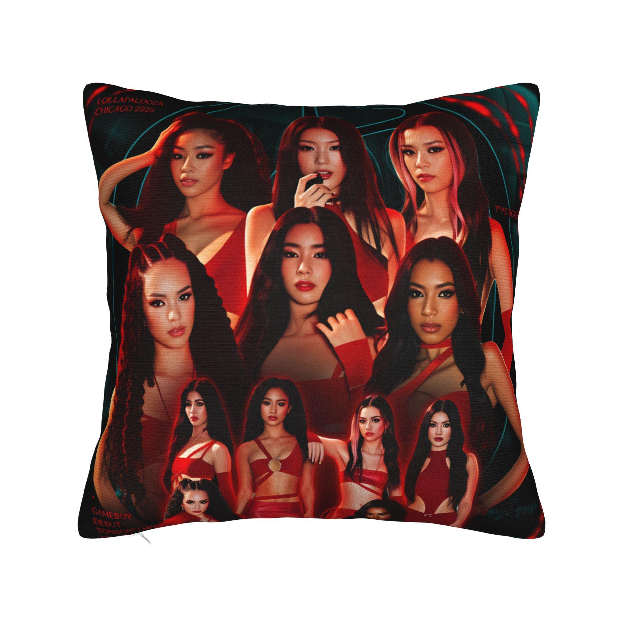 Katseye Kpop Music Pillow Case Soft Pillow Cover Vintage Pillowcases For Sofa Home Decoration 50*50cm
Katseye Kpop Music Pillow Case Soft Pillow Cover Vintage Pillowcases For Sofa Home Decoration 50*50cm
