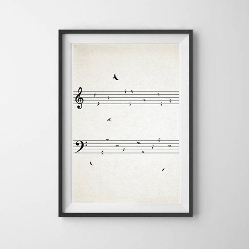 Ноты с птицами, винтажная картина на холсте, постеры, принты, музыкальная настенная картина, музыкальные ноты, декор комнаты, подарок учителю музыки 50x70cm No Framed
Ноты с птицами, винтажная картина на холсте, постеры, принты, музыкальная настенная картина, музыкальные ноты, декор комнаты, подарок учителю музыки 50x70cm No Framed