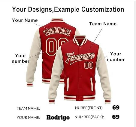 Custom Jacket Personalized with Number and Team for Sports Teams Schools and Events L червоний
Custom Jacket Personalized with Number and Team for Sports Teams Schools and Events L червоний