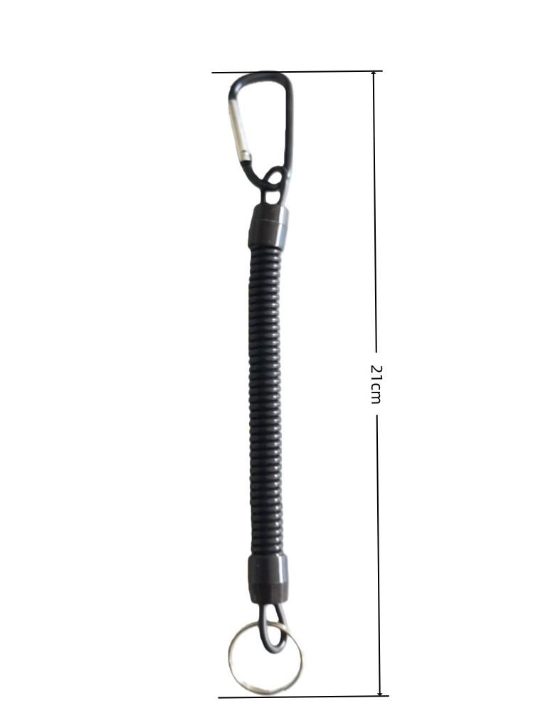 Retractable Fishing Rod Protector Lanyard Black D-buckle
Retractable Fishing Rod Protector Lanyard Black D-buckle