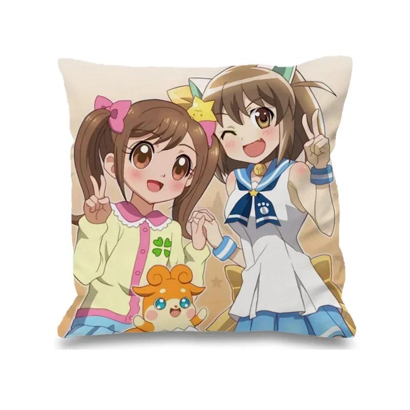 Child Pillowcase Himitsu No Cocotama Decorative Pillows Decor Home Cushion Covers x Anime Pillow Cases for Bed Sofa Sets 30x30cm шоколадний
Child Pillowcase Himitsu No Cocotama Decorative Pillows Decor Home Cushion Covers x Anime Pillow Cases for Bed Sofa Sets 30x30cm шоколадний