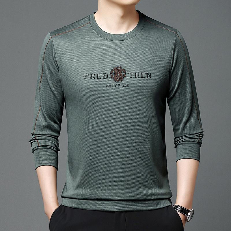 Весной и осенью новые высококачественные мужские толстовки с круглым вырезом для мужчин, футболки среднего возраста, свободные повседневные и универсальные нижние рубашки для мужчин XXXXL
Весной и осенью новые высококачественные мужские толстовки с круглым вырезом для мужчин, футболки среднего возраста, свободные повседневные и универсальные нижние рубашки для мужчин XXXXL