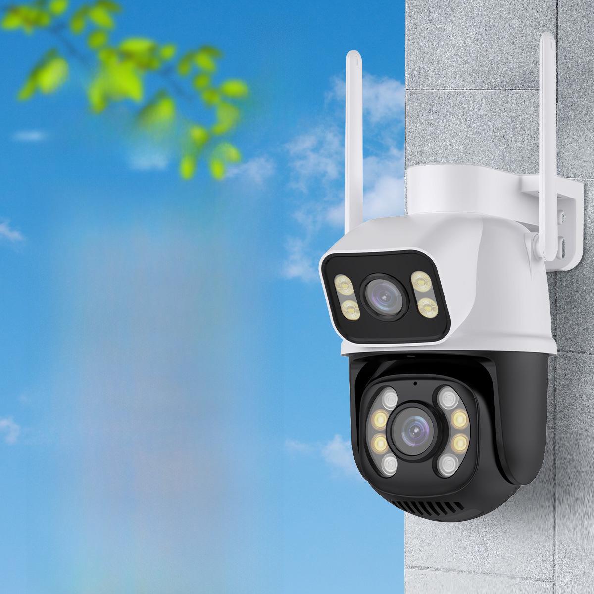 iCSee Dual Lens 6MP PTZ HD Camera with Wireless Monitoring A28B-6MP/Without Power Supply
iCSee Dual Lens 6MP PTZ HD Camera with Wireless Monitoring A28B-6MP/Without Power Supply