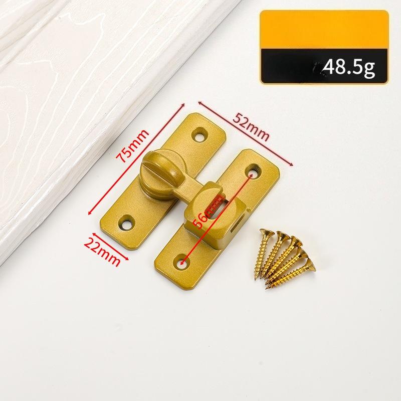 Sliding Door Lock Buckle Pin Door Bolt Aluminum Alloy Material Household Simple Sliding Door Buckle
Sliding Door Lock Buckle Pin Door Bolt Aluminum Alloy Material Household Simple Sliding Door Buckle
