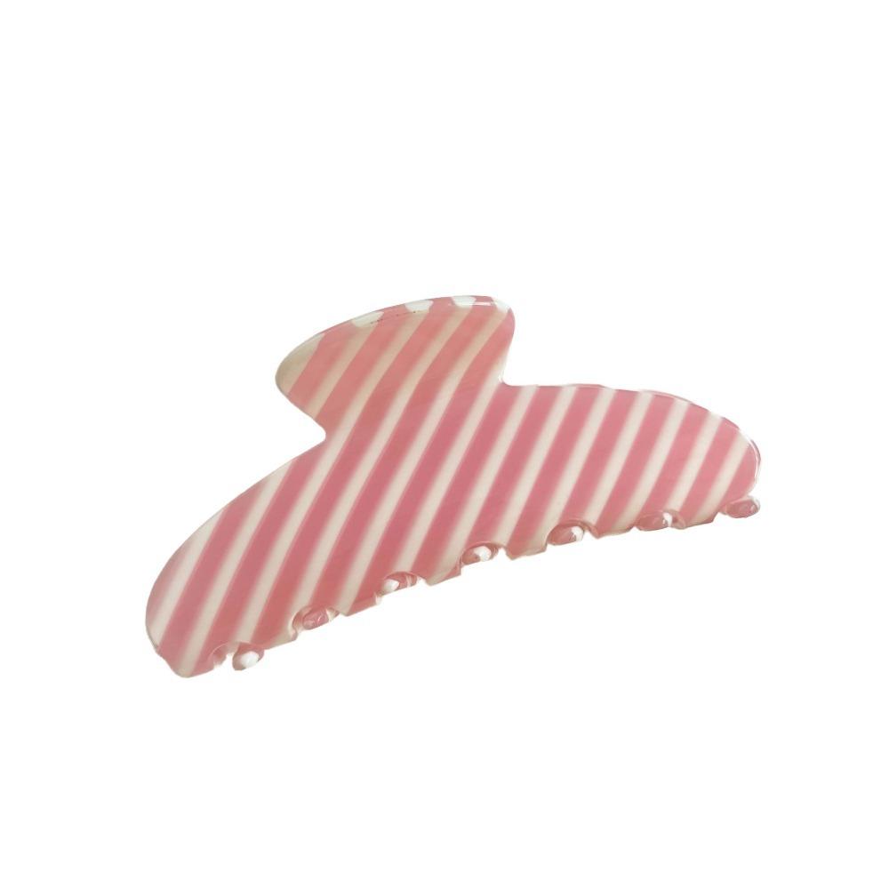 BEPAN Personalized Korean Style Striped Hair Claw wear Geometry Acetate Claw Clip Crab Clip Large Acetic Acid Shark Clip Travel рожевий
BEPAN Personalized Korean Style Striped Hair Claw wear Geometry Acetate Claw Clip Crab Clip Large Acetic Acid Shark Clip Travel рожевий