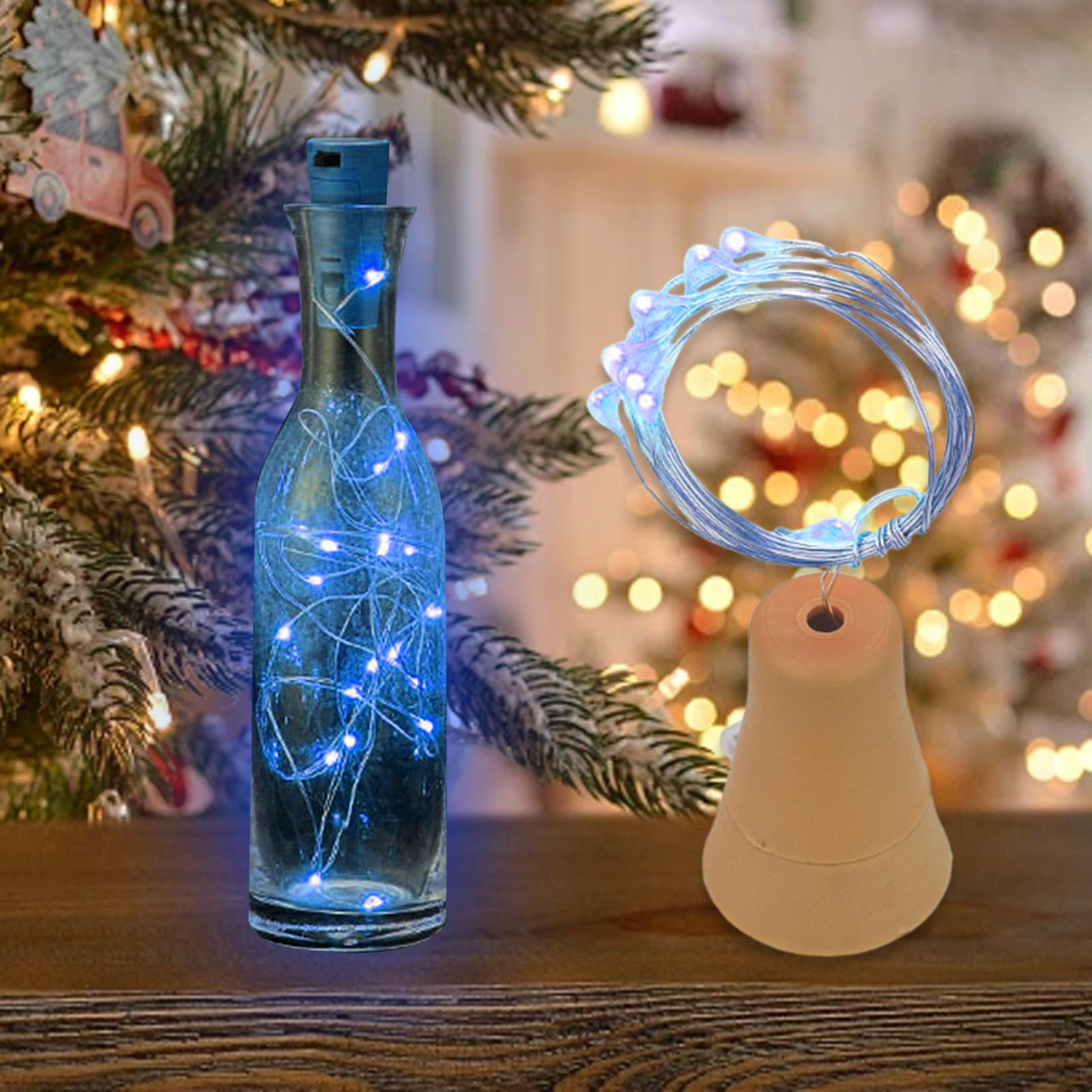 Wine Bottle Lights No Bottles Centerpiece Celebration DIY Solar Fairy Blue Light
Wine Bottle Lights No Bottles Centerpiece Celebration DIY Solar Fairy Blue Light
