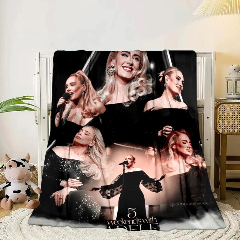 Love And Music A-dele Blanket Flannel Blanket for bed, sofa, Camping, Hiking, Picnic Essentials, gift for family Fan gifts 75x90cm
Love And Music A-dele Blanket Flannel Blanket for bed, sofa, Camping, Hiking, Picnic Essentials, gift for family Fan gifts 75x90cm