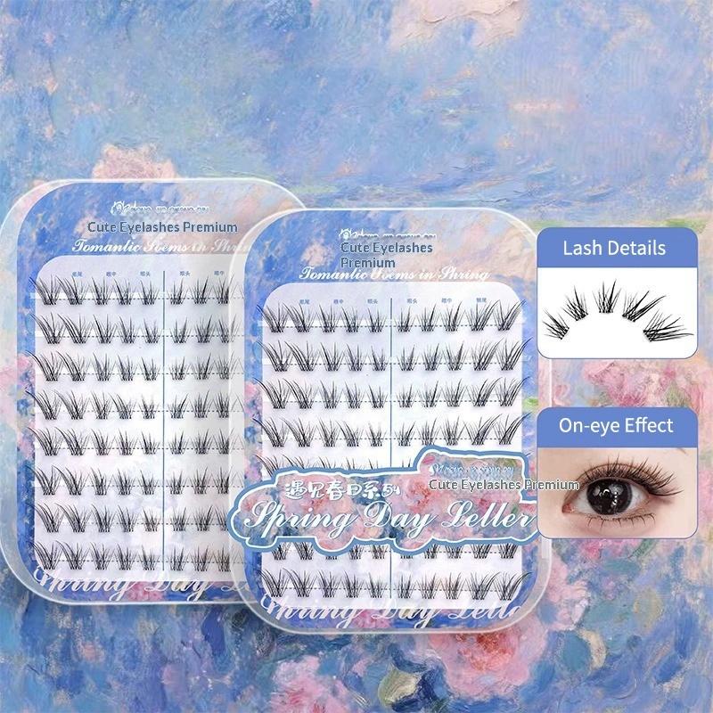 Zero-Touch False Eyelashes Natural Eyelash Clusters Lashes With Eyelash No-Glue Self Adhesive Eyelashes Onesize
Zero-Touch False Eyelashes Natural Eyelash Clusters Lashes With Eyelash No-Glue Self Adhesive Eyelashes Onesize