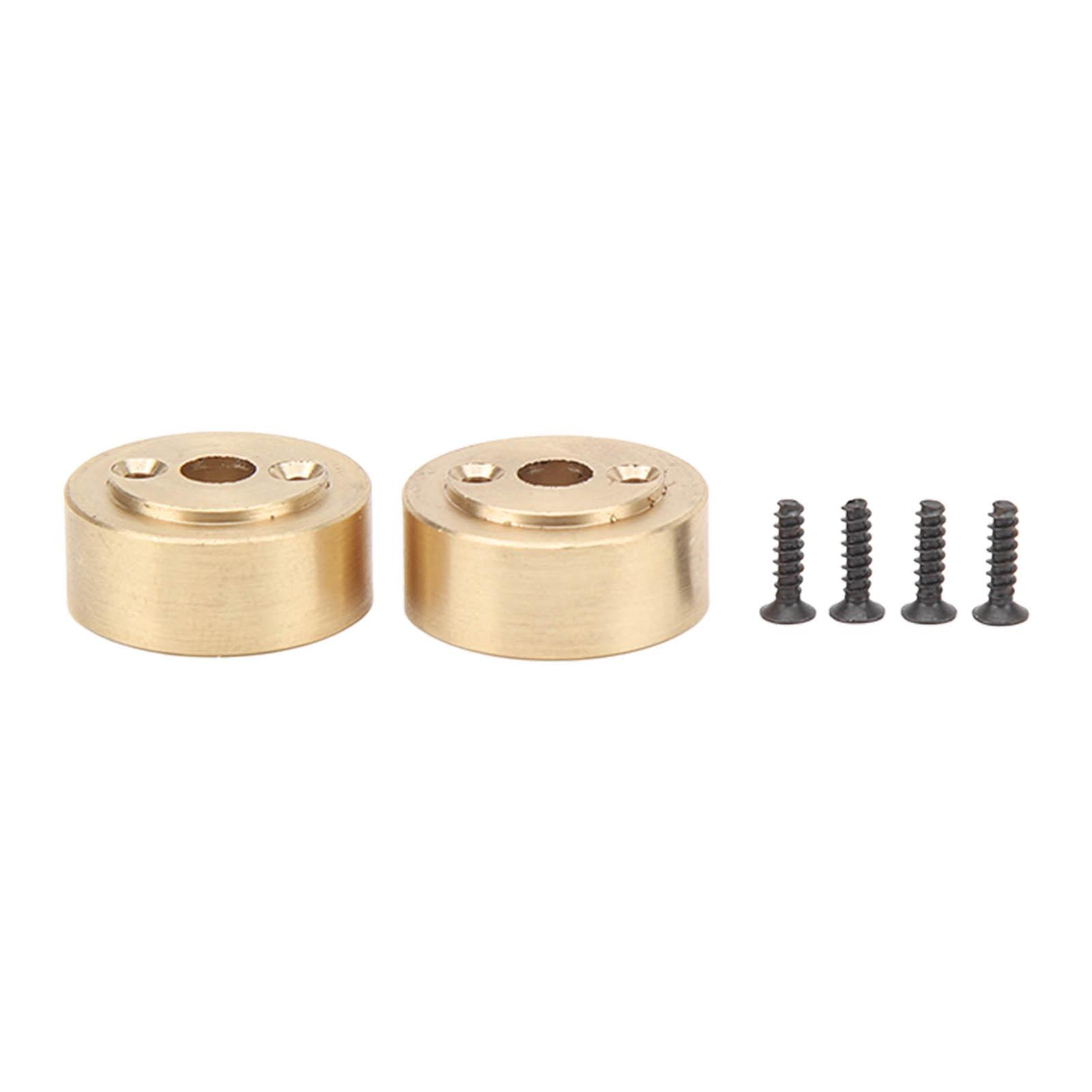2pcs Brass Rear Counter Weight Gold Axle Weights Durable Rear Axle Brass Counterweight for Traxxas
2pcs Brass Rear Counter Weight Gold Axle Weights Durable Rear Axle Brass Counterweight for Traxxas