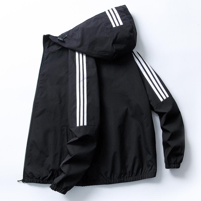 Men s Hooded Sport Jacket - Casual, Lightweight Spring/Autumn Outerwear for Teen Students XL (~120 lbs)
Men s Hooded Sport Jacket - Casual, Lightweight Spring/Autumn Outerwear for Teen Students XL (~120 lbs)