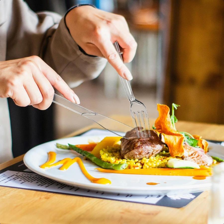 Премиальные прозрачные пластиковые ножи Сверхпрочные и термостойкие одноразовые столовые приборы для вечеринок, пикников и повседневного использования 150 штук United States
Премиальные прозрачные пластиковые ножи Сверхпрочные и термостойкие одноразовые столовые приборы для вечеринок, пикников и повседневного использования 150 штук United States