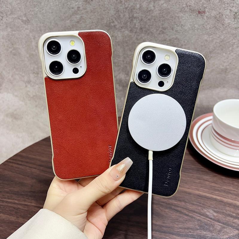 Suitable for Apple 16promax Phone Case, Borderless Magnetic, Anti-drop, Electroplated 14 Business Leather Case iPhone 16 Pro max 6.9 inches
Suitable for Apple 16promax Phone Case, Borderless Magnetic, Anti-drop, Electroplated 14 Business Leather Case iPhone 16 Pro max 6.9 inches