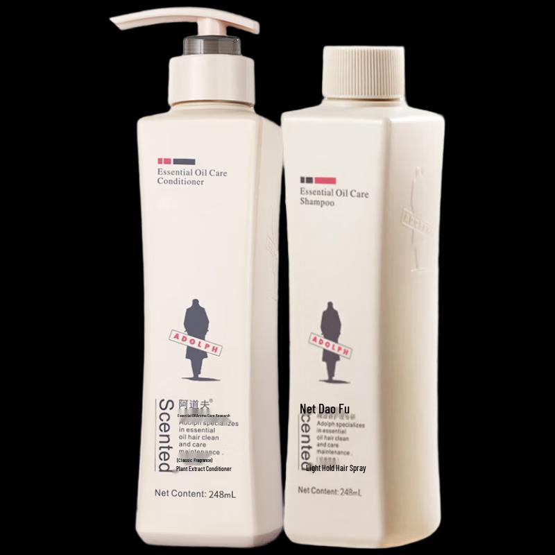 Adolph Essential Oil Gentle & Silky Hair Care Set
Adolph Essential Oil Gentle & Silky Hair Care Set
