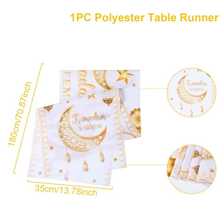 Ramadan Table Runner Decoration 2025 EID Mubarak Decor For Home Tablecloth Ramadan Kareem Islamic Muslim Party Eid Al Adha Gifts
Ramadan Table Runner Decoration 2025 EID Mubarak Decor For Home Tablecloth Ramadan Kareem Islamic Muslim Party Eid Al Adha Gifts