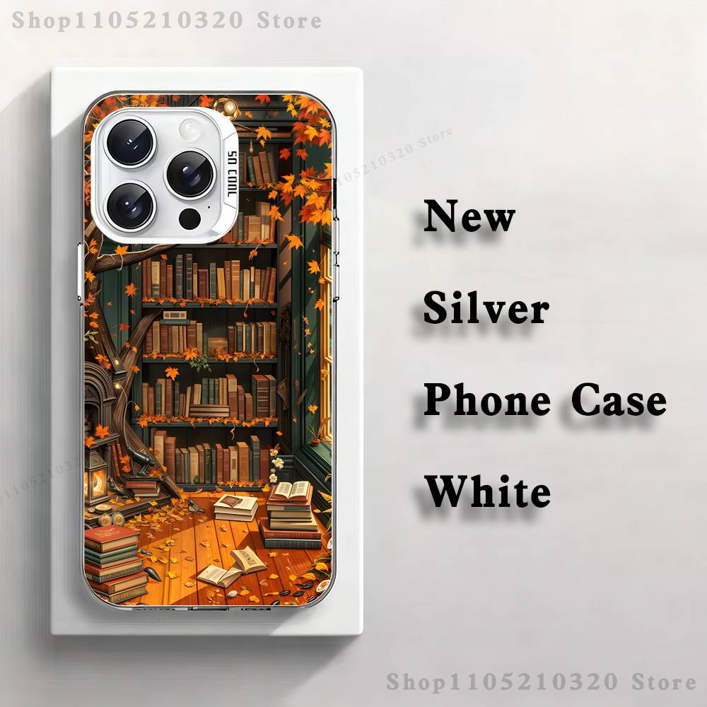 Book Shelf Creative Pattern Phone Case For iPhone 17,16,15,14,13,12,11,Pro,Max,Plus,E,Air,Mini White Tpu Cover iPhone17
Book Shelf Creative Pattern Phone Case For iPhone 17,16,15,14,13,12,11,Pro,Max,Plus,E,Air,Mini White Tpu Cover iPhone17