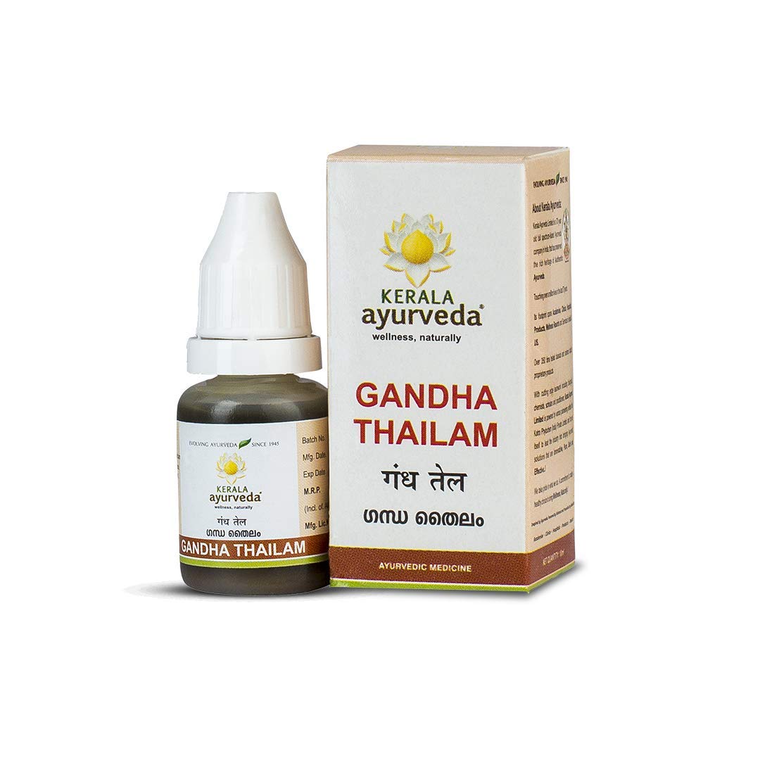 Kerala Ayurveda Gandha Thailam 10 Ml Herbal Bone And Joint Support Oil For Internal And External Use Pack Of 1
Kerala Ayurveda Gandha Thailam 10 Ml Herbal Bone And Joint Support Oil For Internal And External Use Pack Of 1