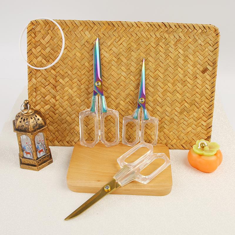 Fniiva 1Pc Transparent Plastic Handle Stationery Scissors Office Stationery Paper Cuting Pruning Sewing Craft Tool
Fniiva 1Pc Transparent Plastic Handle Stationery Scissors Office Stationery Paper Cuting Pruning Sewing Craft Tool
