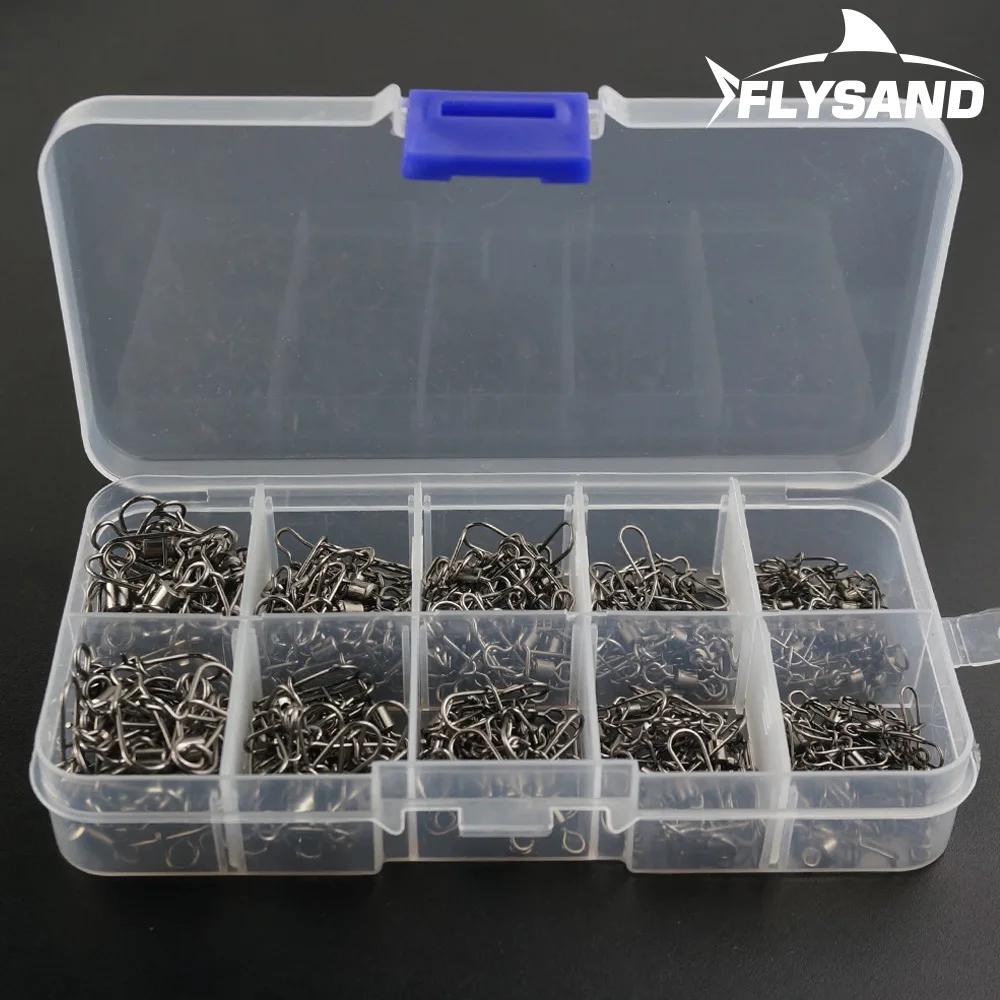 210PCS High-Strength Fishing Swivels 26lb-66lb Coastlock Rolling Swivels Fishing Accessories чёрный
210PCS High-Strength Fishing Swivels 26lb-66lb Coastlock Rolling Swivels Fishing Accessories чёрный